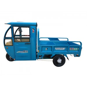 半封闭电动三轮送货车(赠送倒车影像