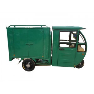 全封闭电动三轮快递车(赠送倒车影像